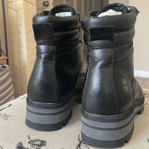 Timberland Courmayeur Valley Mid Boot Black - Picture 4 of 9